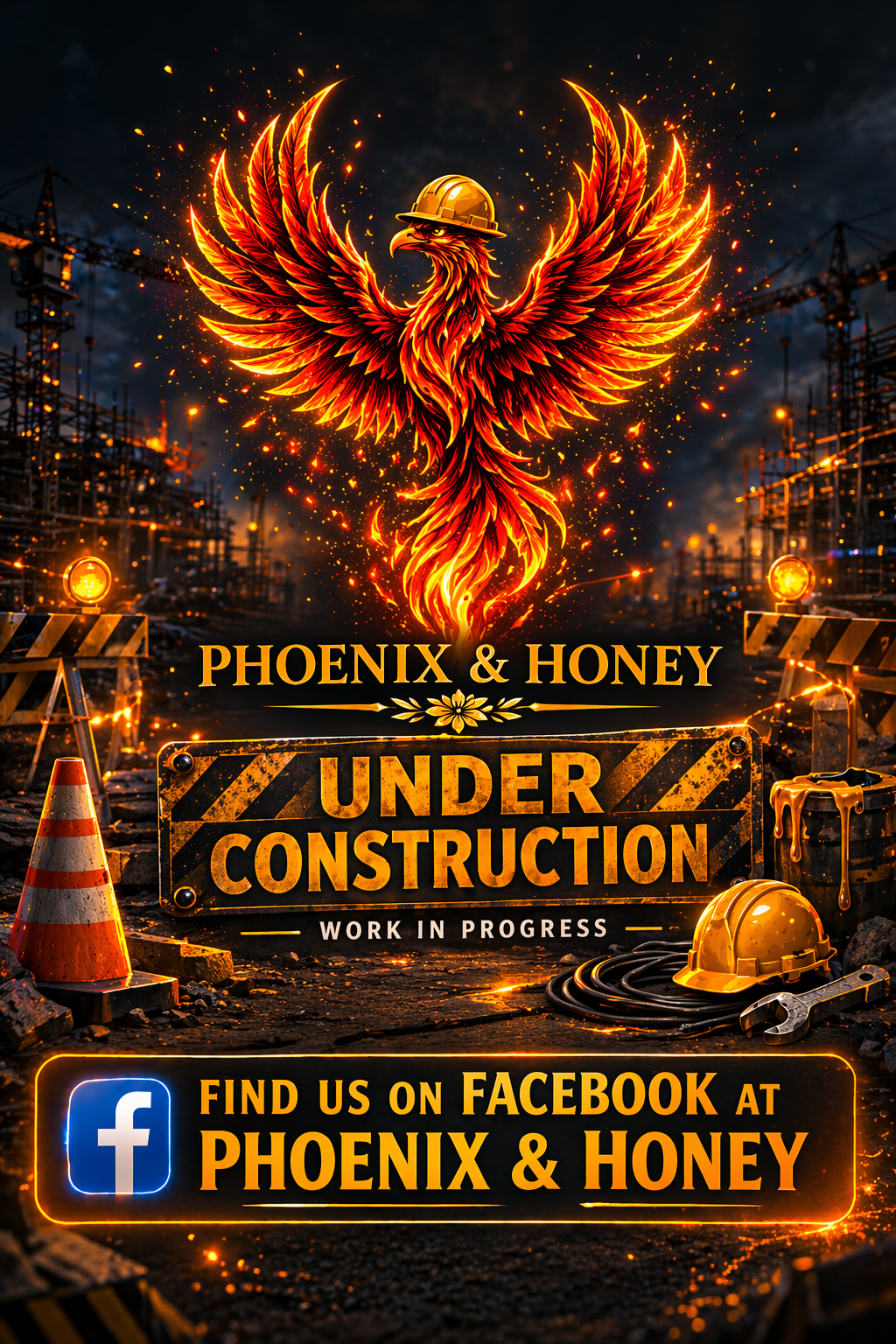 Phoenix & Honey Under Construction